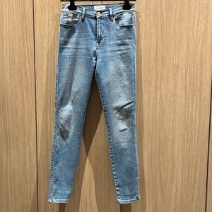 Skinny Frame jeans with pocket detail